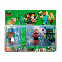 Kolekcia figúrok Minecraft Warden súprava 10 ks