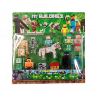 Kolekcia figúrok Minecraft Buildings TNT 12ks
