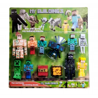 Kolekcia figúrok Minecraft play set 12ks