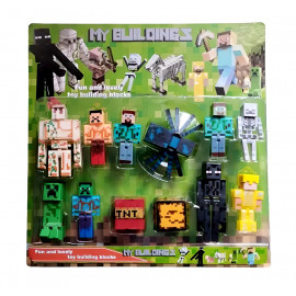 Kolekcia figúrok Minecraft play set 12ks