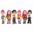 Kolekcia figúrok Demon Hunters K-pop 6ks 10cm
