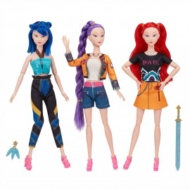 Kolekcia figúrok Demon Hunters K-pop Music 30cm 3ks
