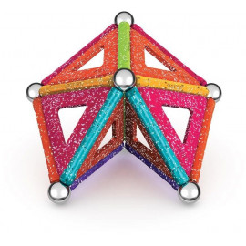 Magnetická stavebnica Geomag trblietavá 35ks