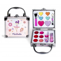 Detský kozmetický kufrík s prstienkami Super Girl