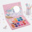 Detská kozmetická paleta Glitter Unicorn so zrkadielkom
