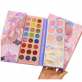 Detská kozmetická paleta s očnými tieňmi Shadow 68ks