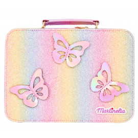 Detský kozmetický kufrík rozkladací Motýl