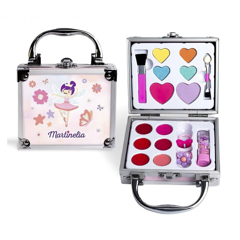 Detský kozmetický kufrík s prstienkami Super Girl