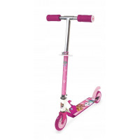 Detská skladacia kolobežka Tlapková Patrola ružová