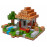 Magnetická stavebnica Minecraft Country cottage 312ks
