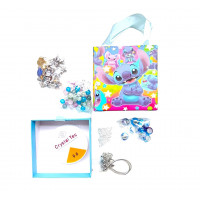 Detská kreatívna sada s korálkami Stitch 125ks