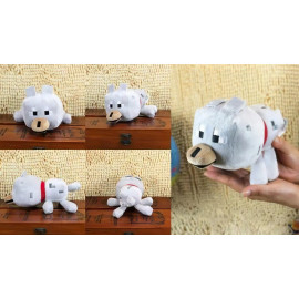 Plyšová hračka Minecraft Vlk 22cm Plyšová hračka Minecraft Vlk 22cm