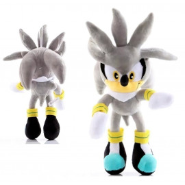 Plyšová hračka  Sonic Silver 30cm