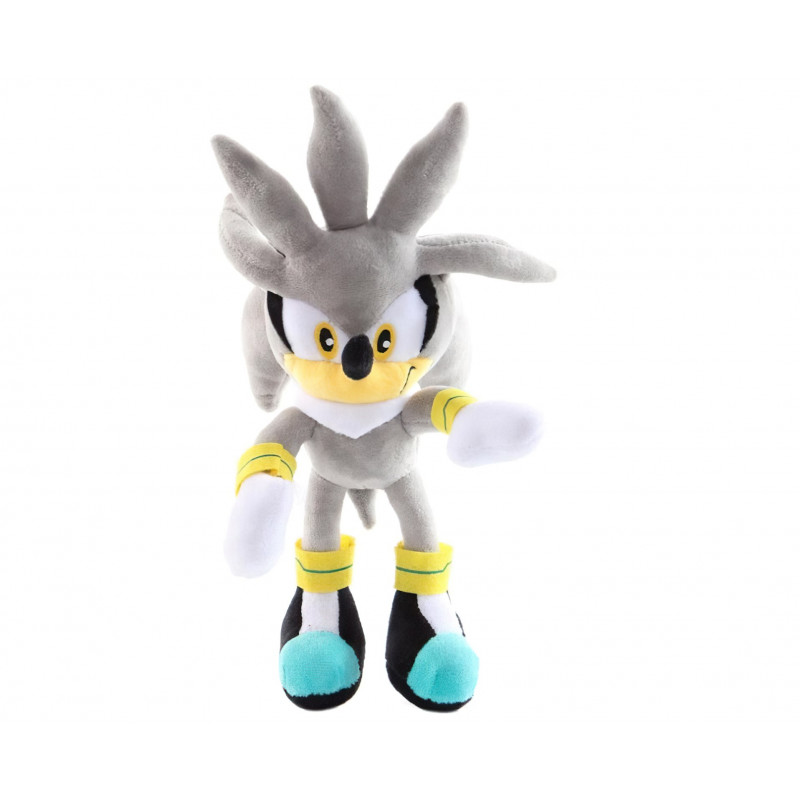 Plyšová hračka  Sonic Silver 30cm