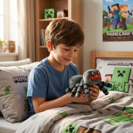 Plyšová hračka Minecraft Pavúk 26cm