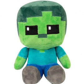 Plyšová hračka Minecraft Baby zombie Steve 18cm