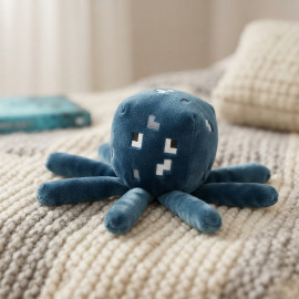Plyšová hračka Minecraft Squid chobotnice 25cm