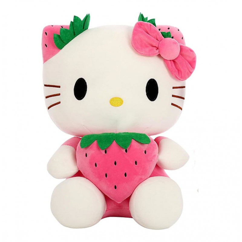 Plyšová hračka Hello Kitty s jahôdkou 22cm