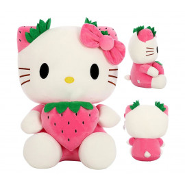 Plyšová hračka Hello Kitty s jahôdkou 22cm
