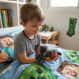 Plyšová hračka Minecraft Pavúk mini 16cm