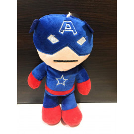 Plyšová hračka Kapitán Amerika s prísavkou 26cm Plyšová hračka Kapitán Amerika s prísavkou 26cm
