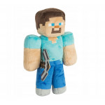 Plyšová hračka Minecraft Steve diamantový s krompáčom 27cm Plyšová hračka Minecraft Steve diamantový s krompáčom 27cm