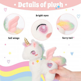 Plyšová hračka Jednorožec dúhový 25cm Plyšová hračka Jednorožec dúhový 25cm