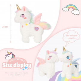 Plyšová hračka Jednorožec dúhový 25cm Plyšová hračka Jednorožec dúhový 25cm