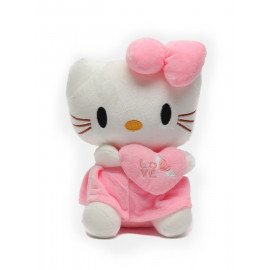 Plyšová hračka Hello Kitty so srdiečkom 25cm