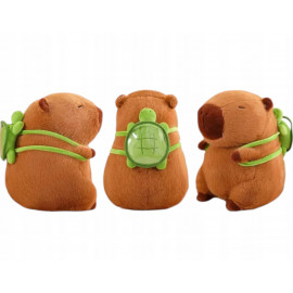 Plyšová hračka Capybara so korytnačkou 23cm