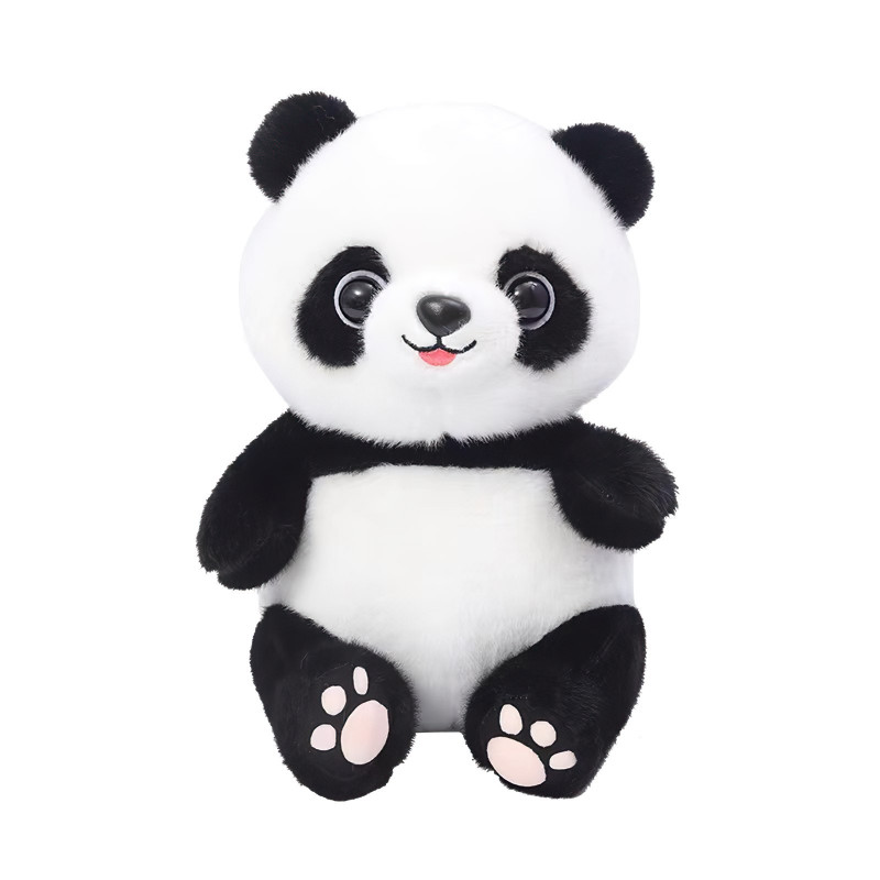 Plyšová hračka Usmievavá panda 25 cm Plyšová hračka Usmievavá panda 25 cm