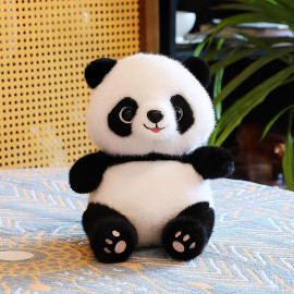 Plyšová hračka Usmievavá panda 25 cm