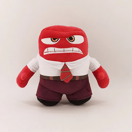 Plyšová hračka V hlave Inside out Zlosť 23cm