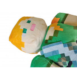 Plyšová hračka Minecraft Alex s krompáčom 27cm