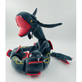 Plyšová hračka Pokémon Rayquaza sivý ohybný 80cm