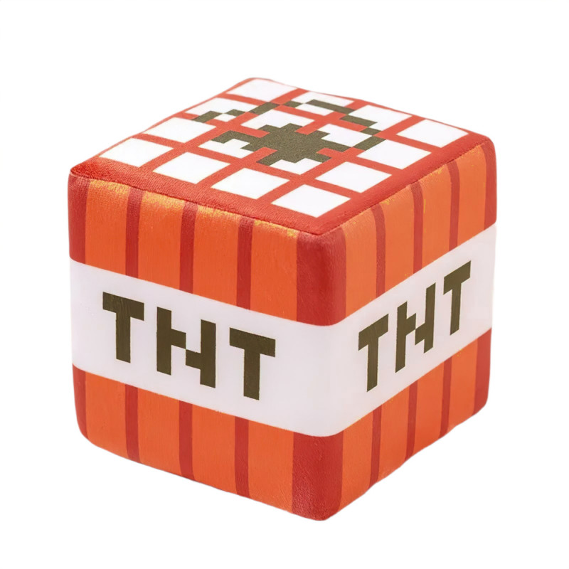 Penová kocka Minecraft blok TNT 20cm Penová kocka Minecraft blok TNT 20cm