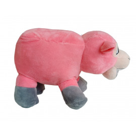 Plyšová hračka Minecraft Ovca ružová 25cm