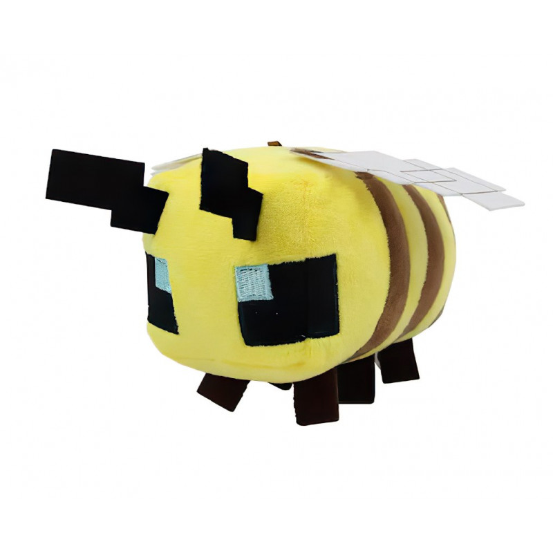 Plyšová hračka Minecraft Včielka pixel 18cm Plyšová hračka Minecraft Včielka pixel 18cm