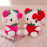 Plyšová hračka Hello Kitty s jahôdkou 22cm