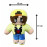 Plyšová hračka Minecraft Steve skin ocelot 19cm
