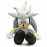 Plyšová hračka Super Sonic Silver 40cm