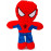 Plyšová hračka Spiderman s prísavkou 24cm