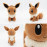 Plyšová hračka Pokémon Eevee 20cm