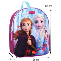 Detský batoh Ľadové Kráľovstvo Princezny s 3D efektom