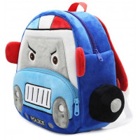 Detský batoh Plyšové auto Polícia