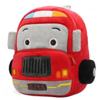 Detský batoh Plyšové auto Hasiči