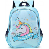 Školský batoh Unicorn modrý