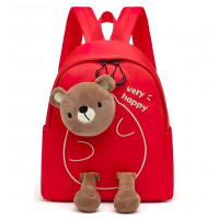 Detský batoh Macko červený