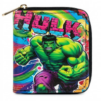 Detská peňaženka na zips Avengers Hulk