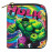 Detská peňaženka na zips Avengers Hulk